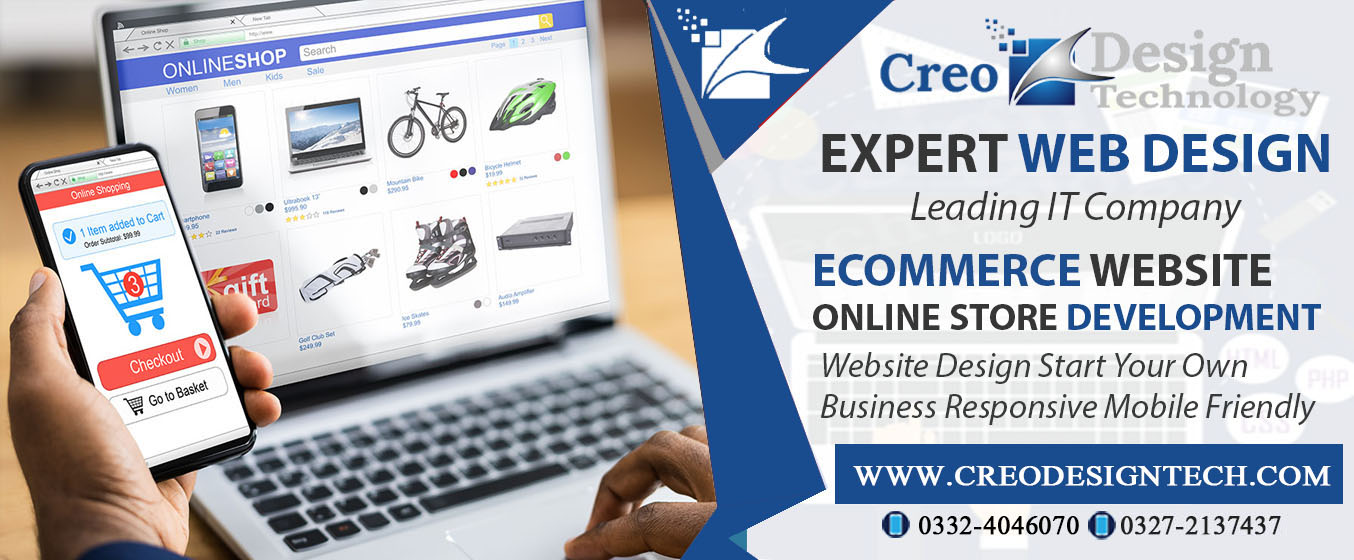 ecommerce web design store